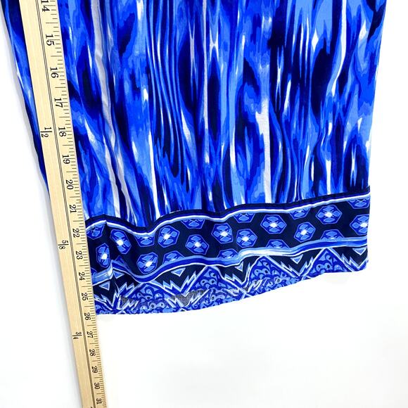 Black Label by Chico's Stippled Palazzo Pants Womens Size 3 U.S. XL 16 Stretch - Picture 10 of 11